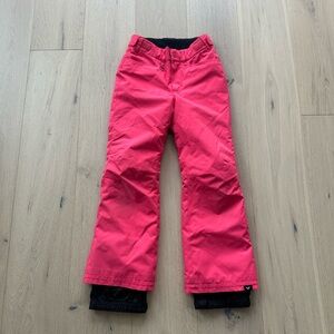 Roxy Kids Cherry Red Snow Pants